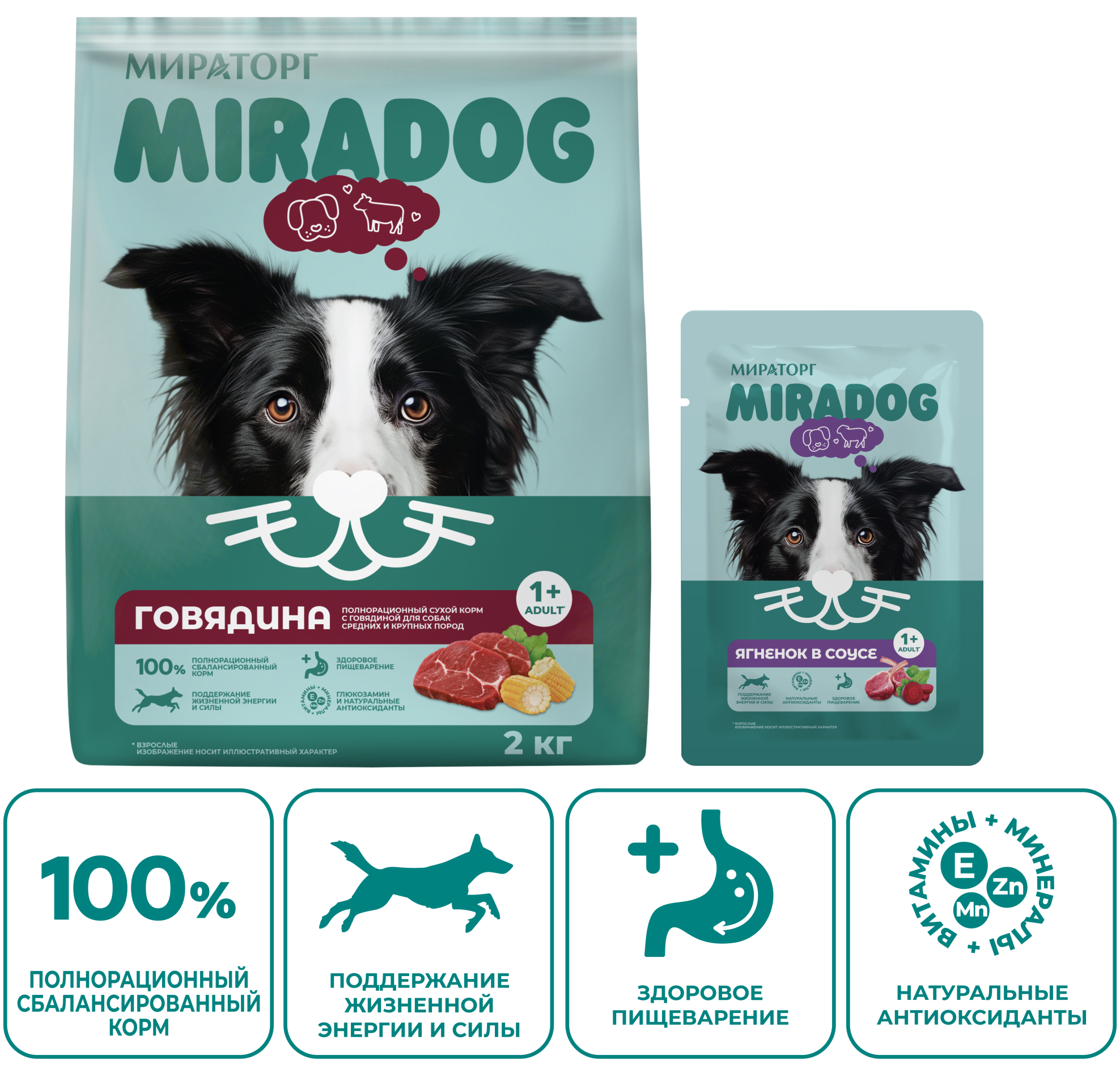 Мираторг корма для животных Мираторг корма